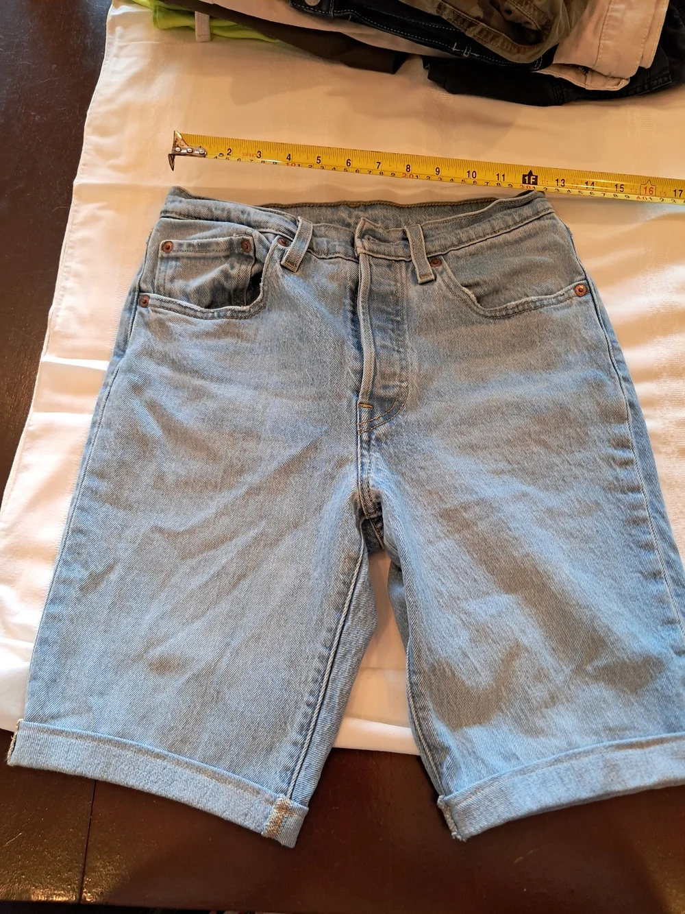 Levi's Men's Shorts Button-fly Denim Jeans